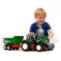 BRUDER 03452 Roadmax baby traktor s čelním nakladačem a přívěsem