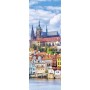 DINO Puzzle panoramatické 75 dílků Pražský hrad 11x30cm skládačka