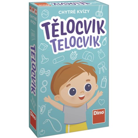 DINO Hra naučná kvízová Chytré kvízy: Tělocvik