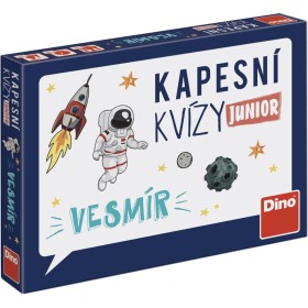 DINO Kapesní kvízy Junior Vesmír 106 otázek