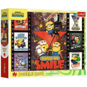 TREFL PUZZLE Mimoni a příšery The Minions 3 68x48cm 1000 dílků skládačka