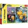 TREFL PUZZLE Mimoní příběhy Mimoni 41x28cm 160 dílků skládačka
