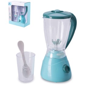 Mixér dětský modrý kuchyňský set s doplňky na baterie Světlo Zvuk