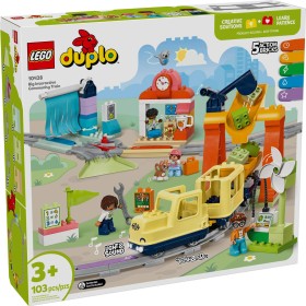 LEGO DUPLO Vláček interaktivní na baterie Světlo Zvuk 10428 STAVEBNICE