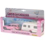 Set auto Volvo V70 + karavan 30cm model kovový zpětný chod v krabici
