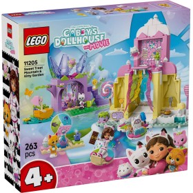 LEGO GABBYS DOLLHOUSE Cukrová hora a Kočičí zahrádka 11205 STAVEBNICE