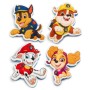Puzzle soft pěnové Tlapková Patrola (Paw Patrol) do koupele 4x 2 dílky