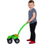 Auto dinosaurus monster truck 30cm s bublifukovačem zelené s náplní na baterie