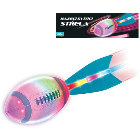 ALBI SCIENCE Házecí svítící střela na baterie USB LED Světlo