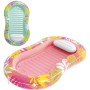 INTEX Lehátko Oáza nafukovací matrace s polštářkem do vody 2 barvy 57803