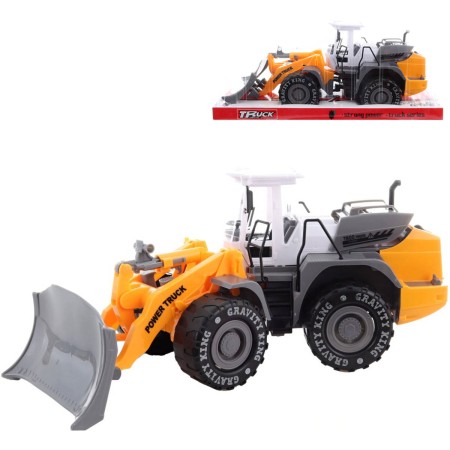 Auto stavební odhrnovač plastový buldozer na setrvačník