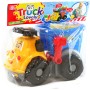 Auto baby veselé nákladní 26cm set s kostkami sklápěčka s obličejem plast