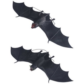 Zvířátko netopýr závěsný dekorace na gumičce 2 druhy guma