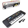 Pianko dětské keyboard s mikrofonem 37 kláves pianko na baterie zvuk