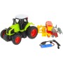 RC Traktor s lištou na vysílačku 27MHz 1:16 na baterie USB Světlo Zvuk