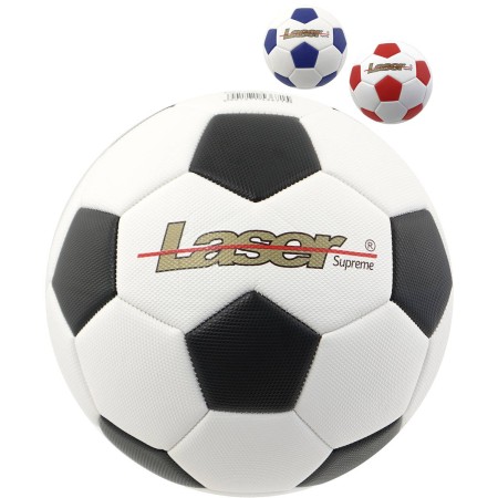 Míč kopací fotbalový kopačák Laser Supreme vel. 5 na kopanou 3 barvy