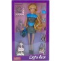 Panenka Defa Lucy nákupy 29cm módní trendy set s doplňky 2 barvy v krabici