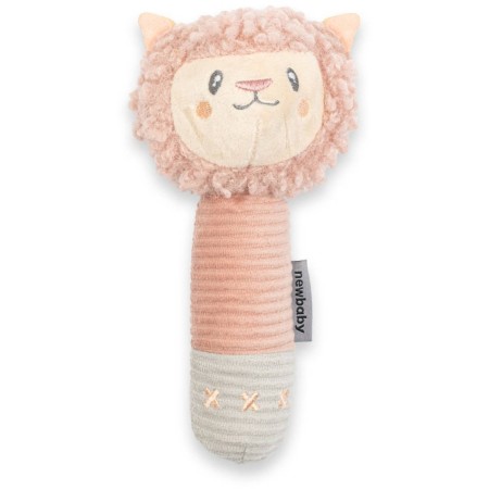 NEW BABY PLYŠ Lama pískací s kousátkem pro miminko