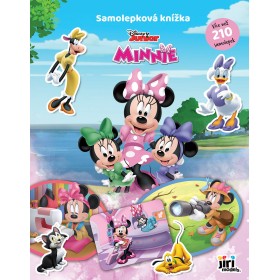 JIRI MODELS Samolepková knížka Disney Minnie Mouse 210 samolepek