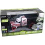 RC Auto tahač 20cm na vysílačku 2,4GHz na baterie USB 2 barvy