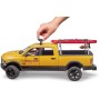 BRUDER 02506 Auto RAM 2500 Power Wagon pobřežní stráž na baterie Světlo Zvuk