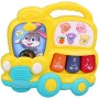 Piánko baby autobus hudební s melodiemi na baterie Světlo Zvuk