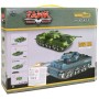 RC Tank 21cm na vysílačku 1:32 na baterie Světlo Zvuk 2 barvy