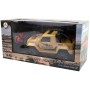 RC Auto Jeep vojenský na vysílačku 27MHz na baterie 2 barvy Světlo
