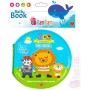 BAM BAM Baby knížečka do vody na koupání zvířátka ZOO plast