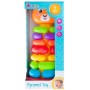 BAM BAM Baby pyramida medvídek věžička s navlékacími tvary pro miminko