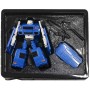 Auto robot s transformací 19cm transrobot set s doplňky plast 4 druhy