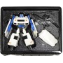 Auto robot s transformací 19cm transrobot set s doplňky plast 4 druhy