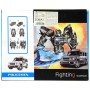 Auto robot s transformací 19cm transrobot set s doplňky plast 4 druhy