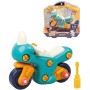 Motorka barevná na šroubování 16cm set s nástrojem k sestavení plast