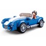 SLUBAN Model Bricks Auto sportovní kabriolet 169 dílků + 1 figurka STAVEBNICE