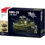 SLUBAN Model Bricks Bojové vozidlo BMD-25 530 dílků + 3 figurky STAVEBNICE