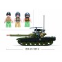 SLUBAN ARMY Bitevní tank IFR T90AS 326 dílků + 3 figurky STAVEBNICE