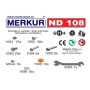 MERKUR ND108 šroubky a matičky * KOVOVÁ STAVEBNICE * Náhradní díl