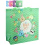 Taška dárková plastová zvířátka 27x30x12cm Thank You 4 druhy
