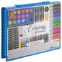 Malovací dětské výtvarné potřeby velký set 80ks v kufříku