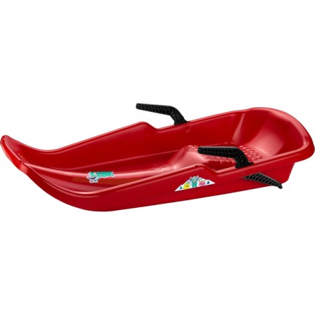 PLASTKON Boby dětské TWISTER bez sedáku se 2 brzdami Červené plast