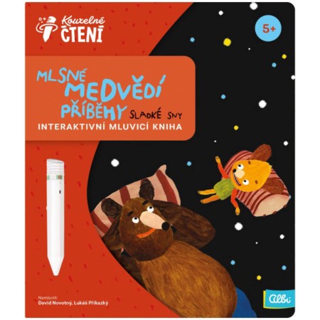 ALBI Kouzelné čtení Kniha interaktivní Mlsné medvědí příběhy Sladké sny