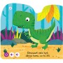 ALBI Kouzelné čtení Kniha interaktivní Dinosaurus baby minikniha tvarovaná