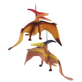 Zvířátko pravěké pterodaktyl 30cm na gumičce na zavěšení 2 druhy