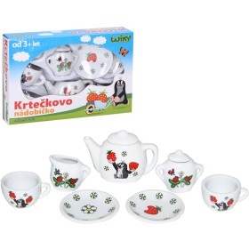 Čajový porcelánový servis Krtek (Krteček) 8 dílů Krtečkovo nádobíčko