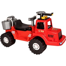 Odrážedlo auto hasiči baby odstrkovadlo s funkční stříkačkou na vodu