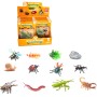 Zvířátka hmyz set 9ks plastové figurky s doplňky 2 druhy