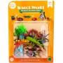 Zvířátka hmyz set 9ks plastové figurky s doplňky 2 druhy