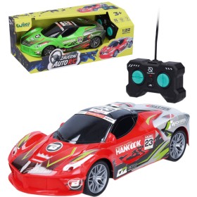 RC Auto Hankook závodní na vysílačku 27MHz na baterie Světlo 2 barvy