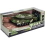 RC Tank s efekty na vysílačku 27MHz na baterie Světlo Zvuk